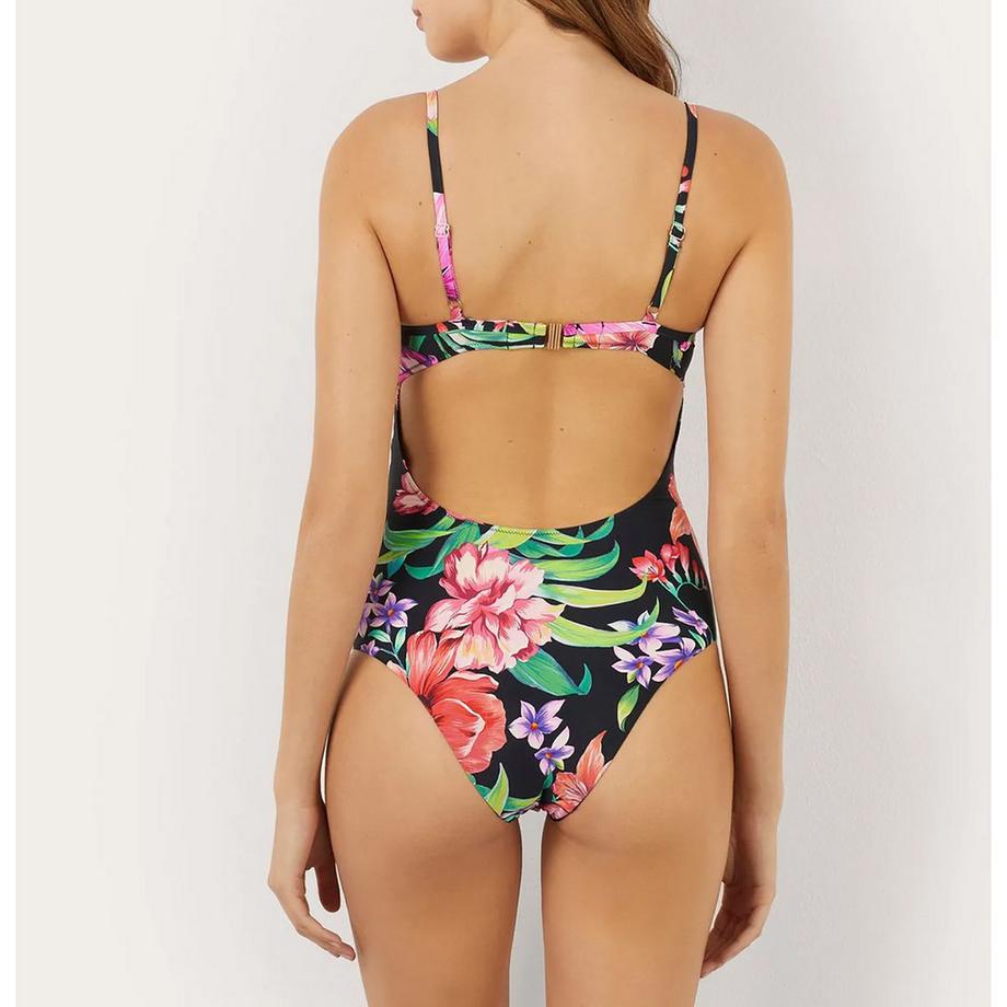 Yamamay Costume da bagno intero con stampa floreale  