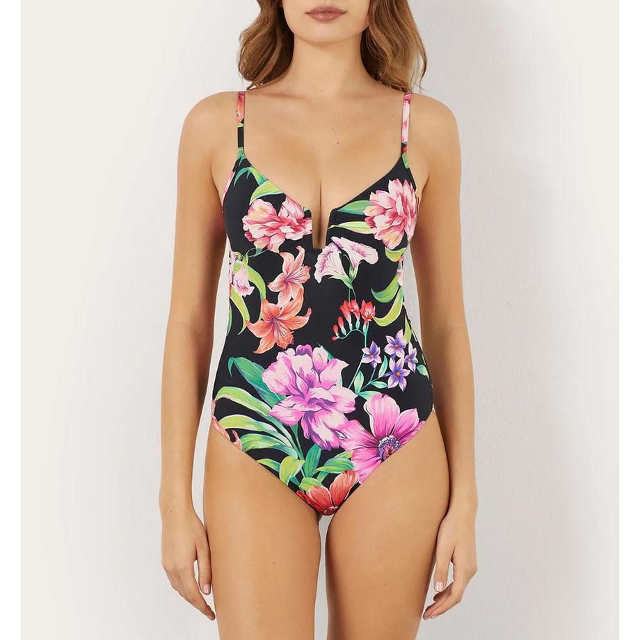 Yamamay Costume da bagno intero con stampa floreale  