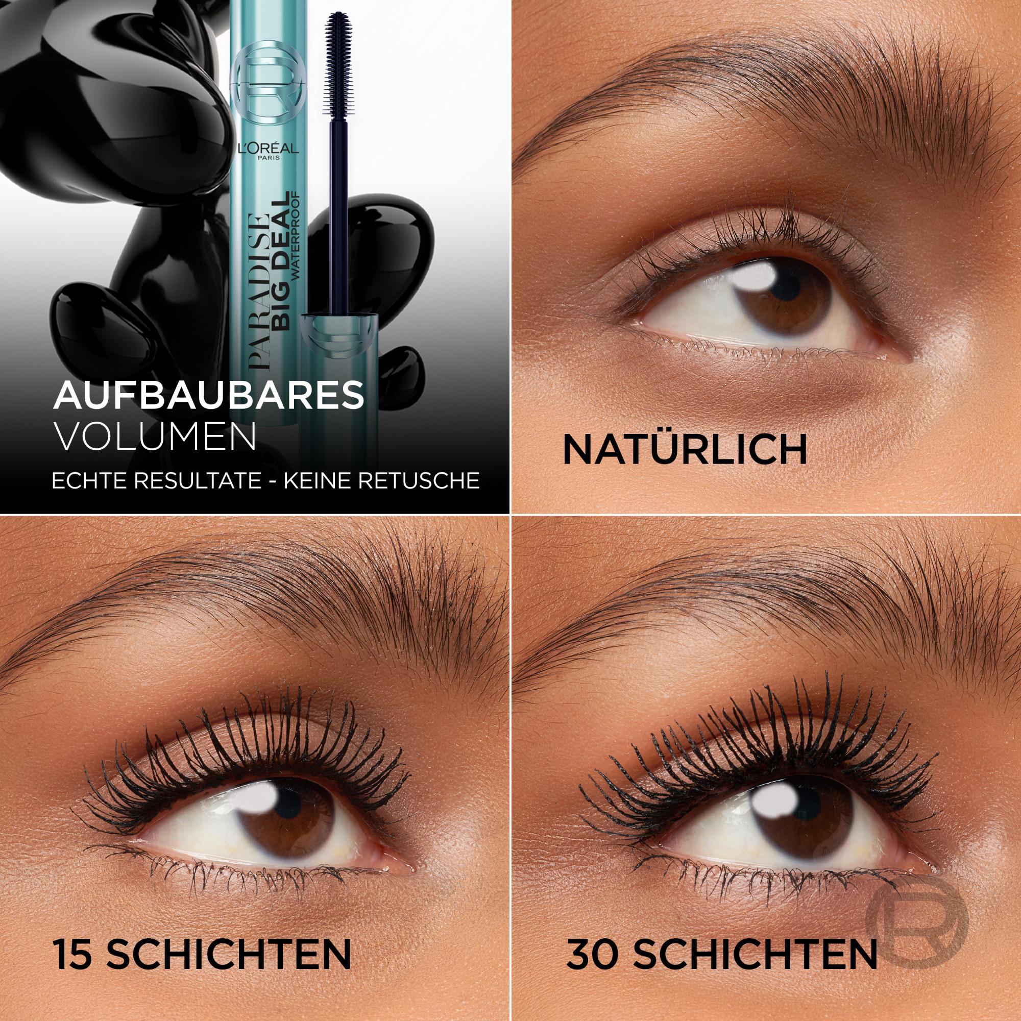 L'OREAL  Paradise Big Deal Waterproof Mascara 