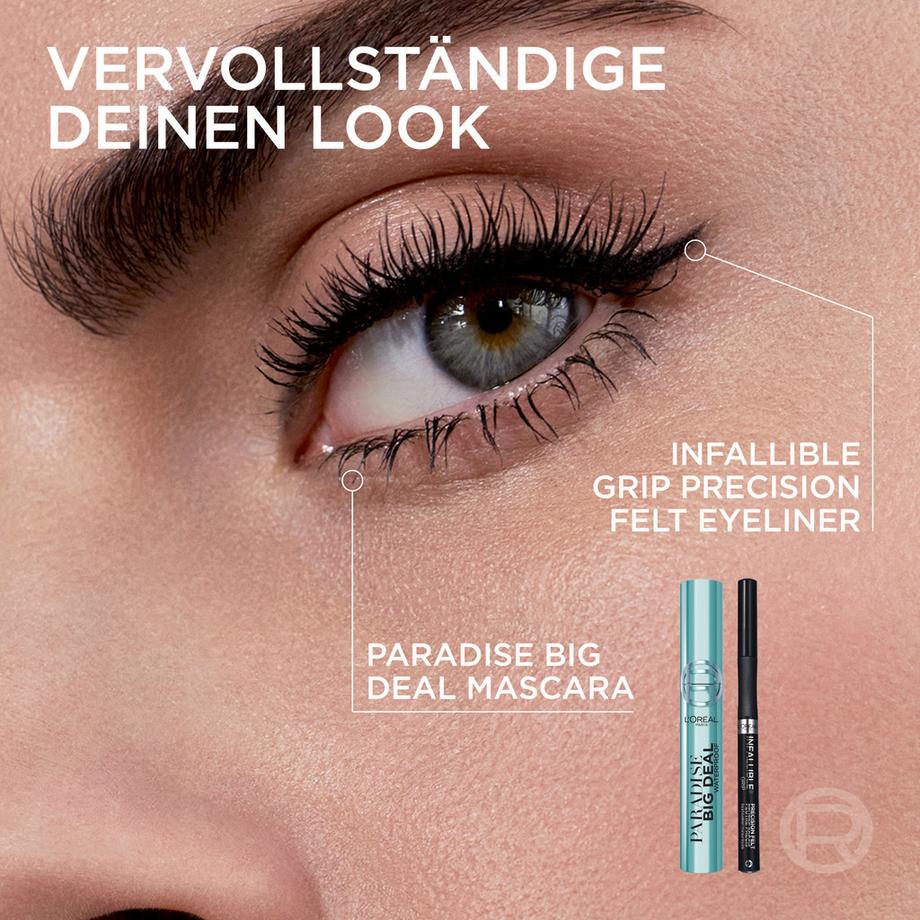 L'OREAL  Paradise Big Deal Waterproof Mascara 