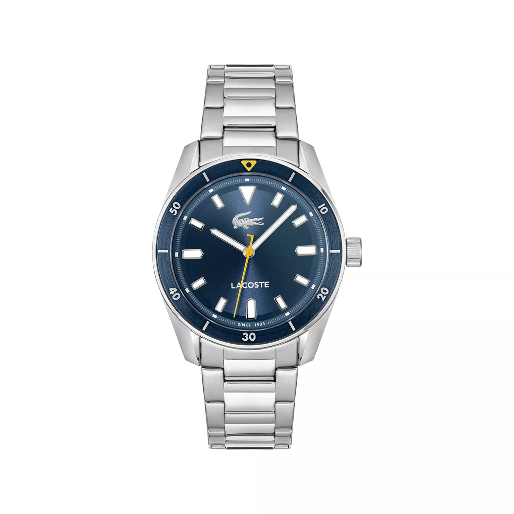 Lacoste - Analoguhr, Boston, 39mm, Silber