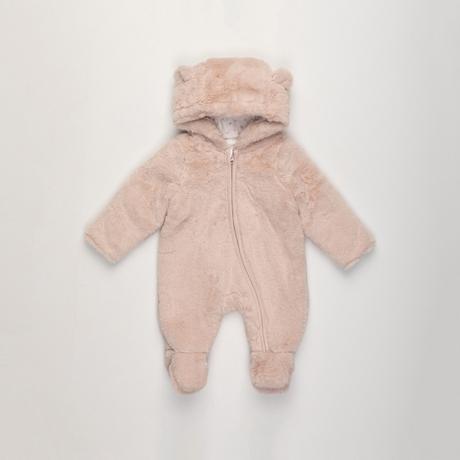 Manor Baby Plüschoverall Ohren Pyjama 