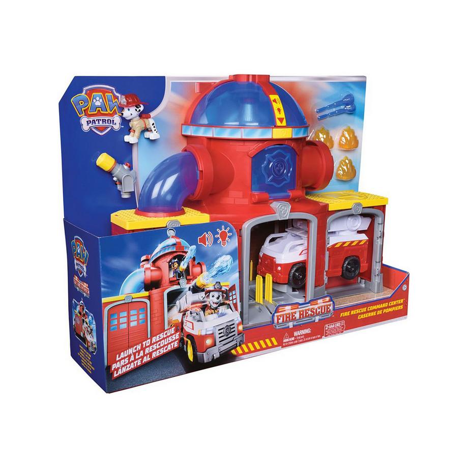Spin Master  Paw Patrol Fire Rescue Stazione Pompieri 