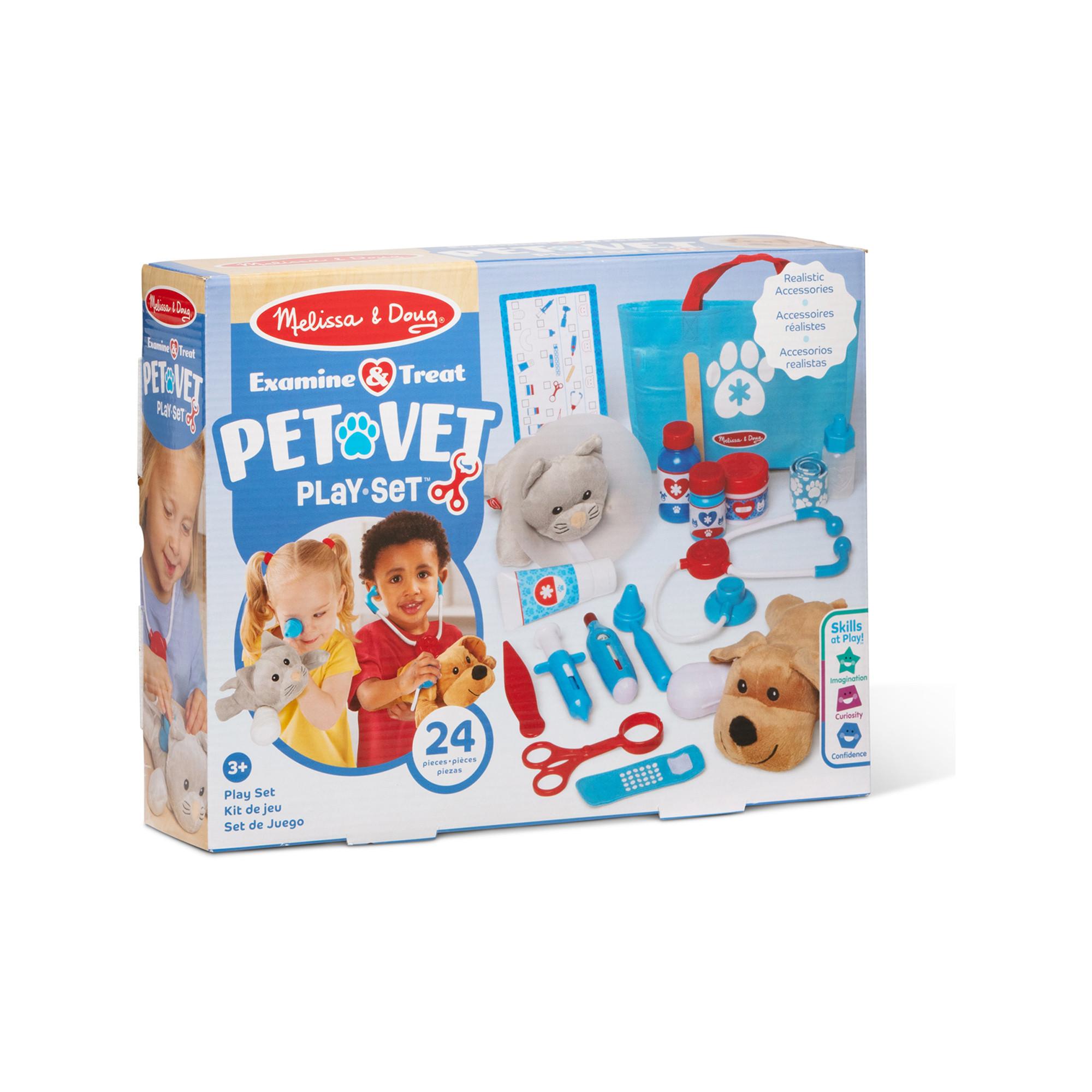 Melissa & Doug  Coffret de jeu vétérinaire 
