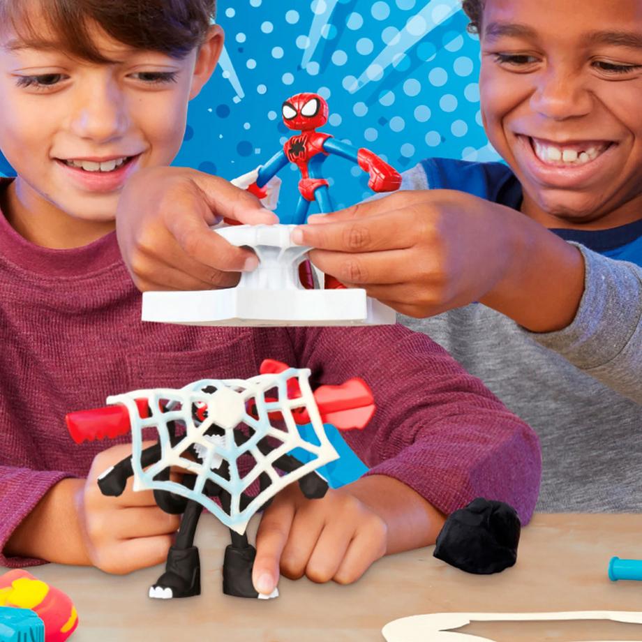 Play-Doh  Spiderman Netz-Action Knetset 