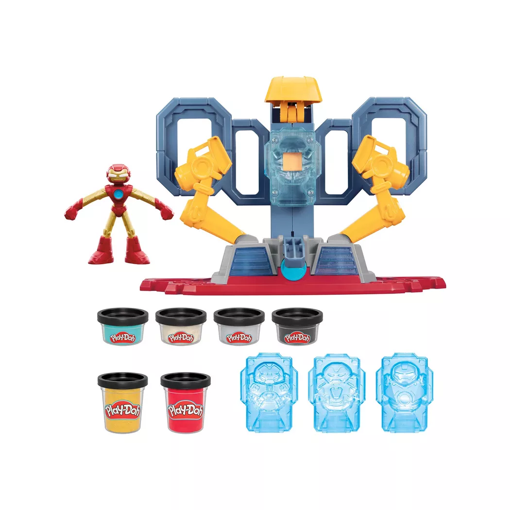 Play-Doh - Iron Man Buntes Labor, Multicolor
