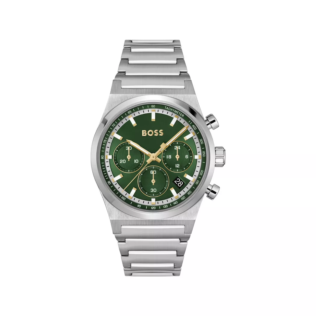 Boss Montre 1514220 41mm Silver / Green One Size Homme 3