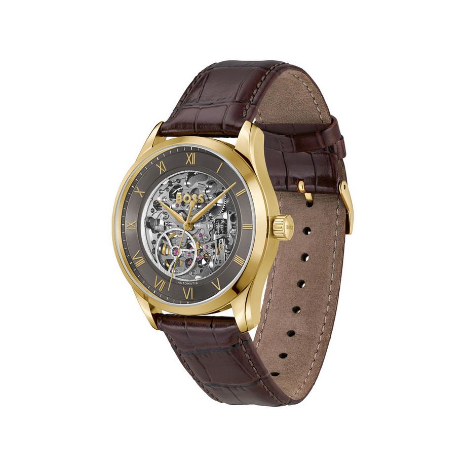 BOSS PRINCIPLE SKELETON Montre automatique 