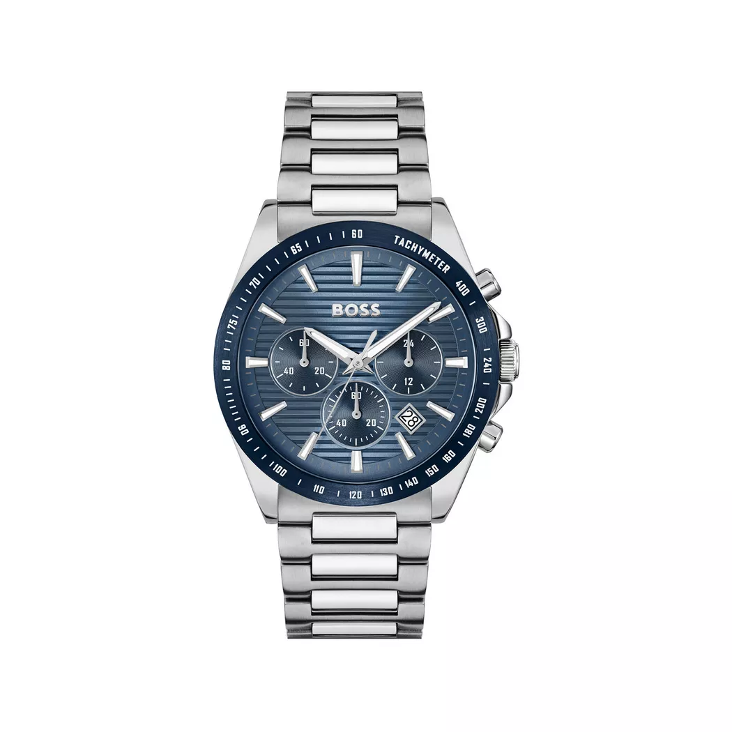 Boss Montre 1514240 41mm Silver / Blue One Size Homme