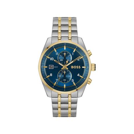 BOSS SKYTRAVELLER Chronograph Uhr 