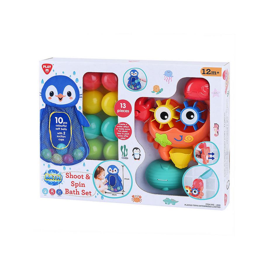PlayGo  Shoot & Spin Bath Set 