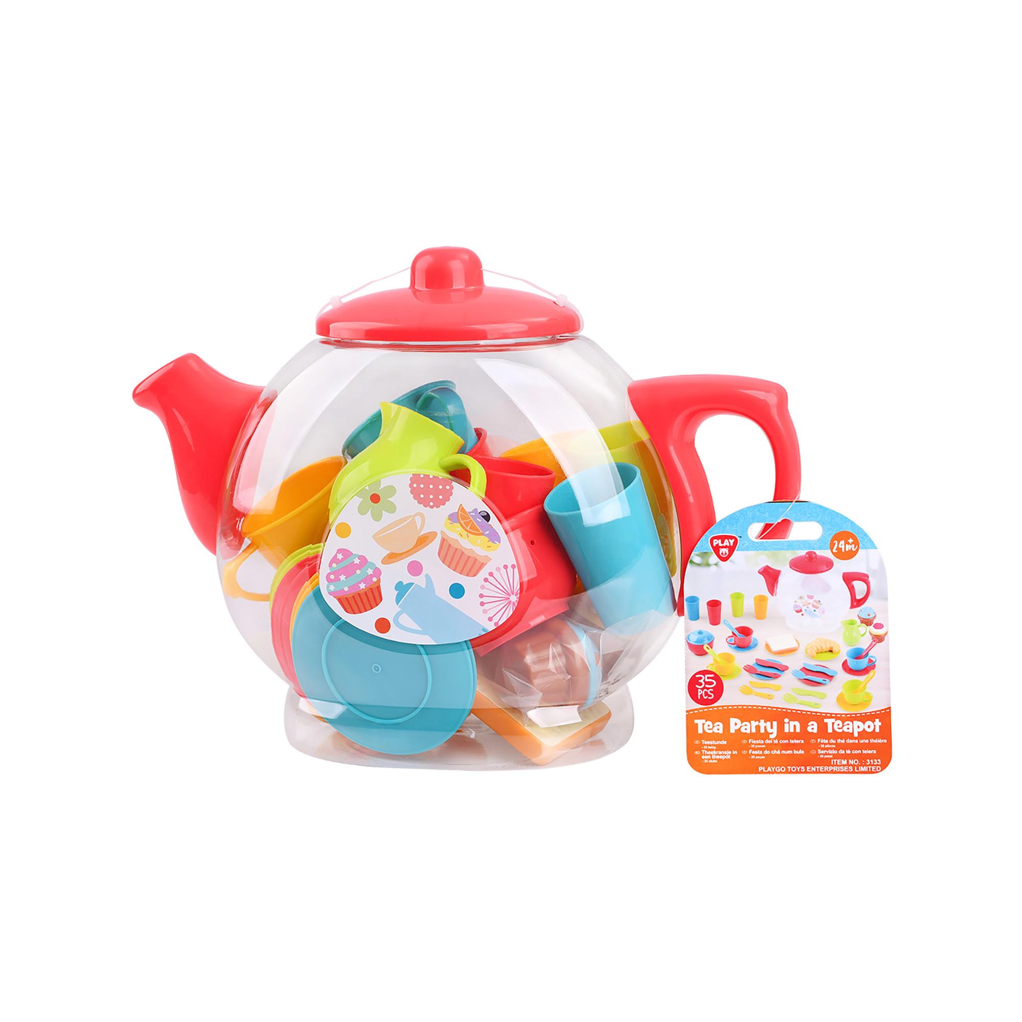 PlayGo  Fête du thé dans une théière 