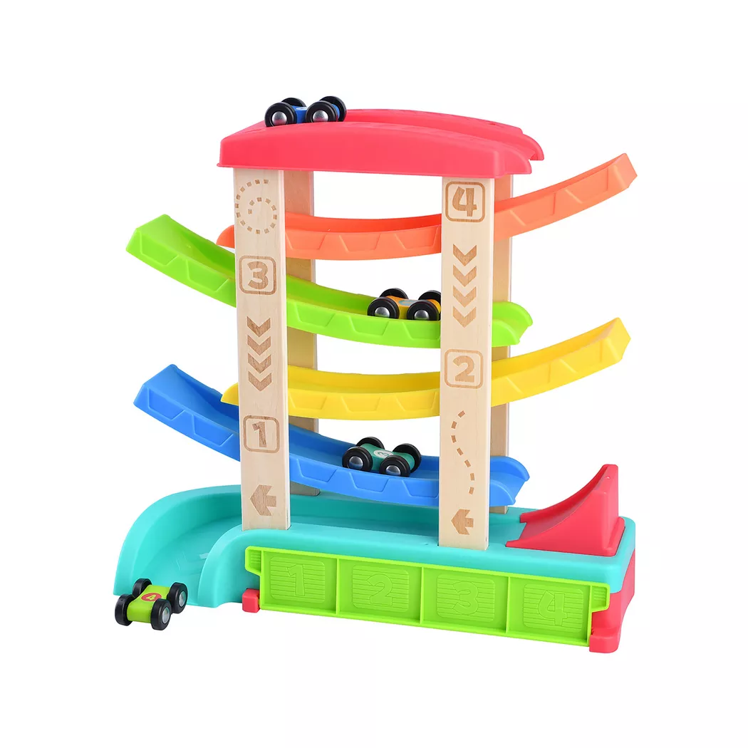 Play&Go - Zickzack-Autorampe, Multicolor