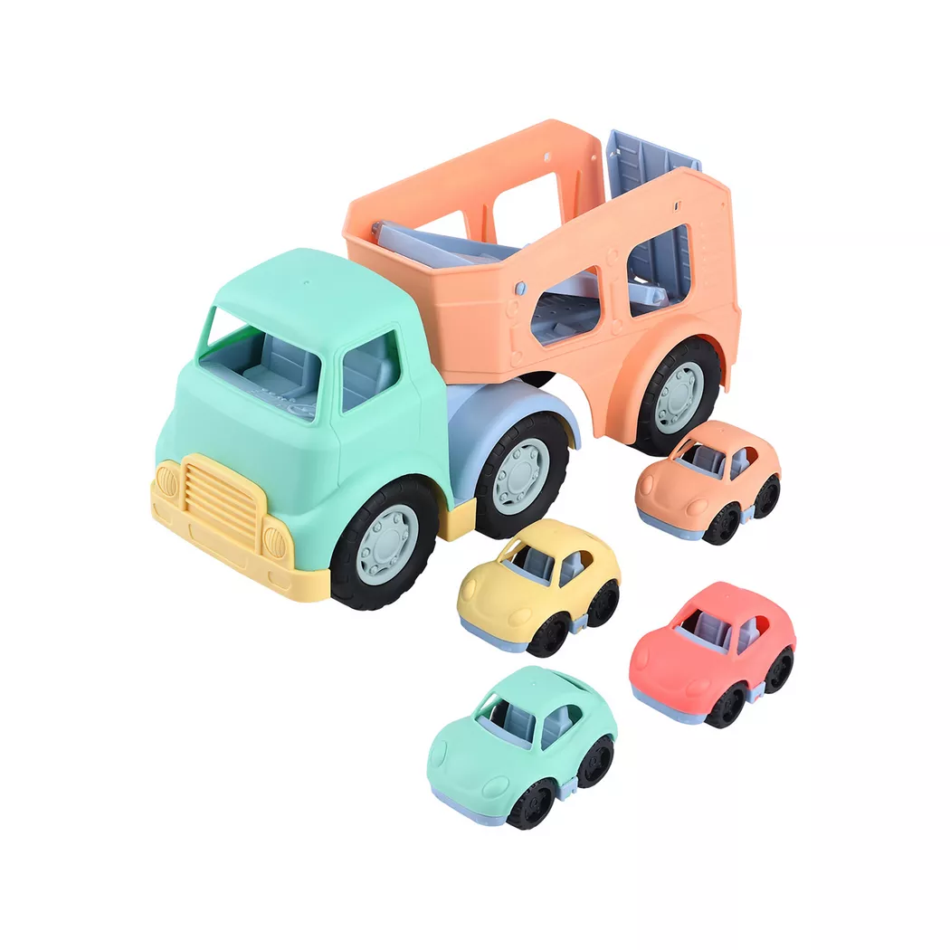Play&Go - Auto-Transporter Spielset, Multicolor