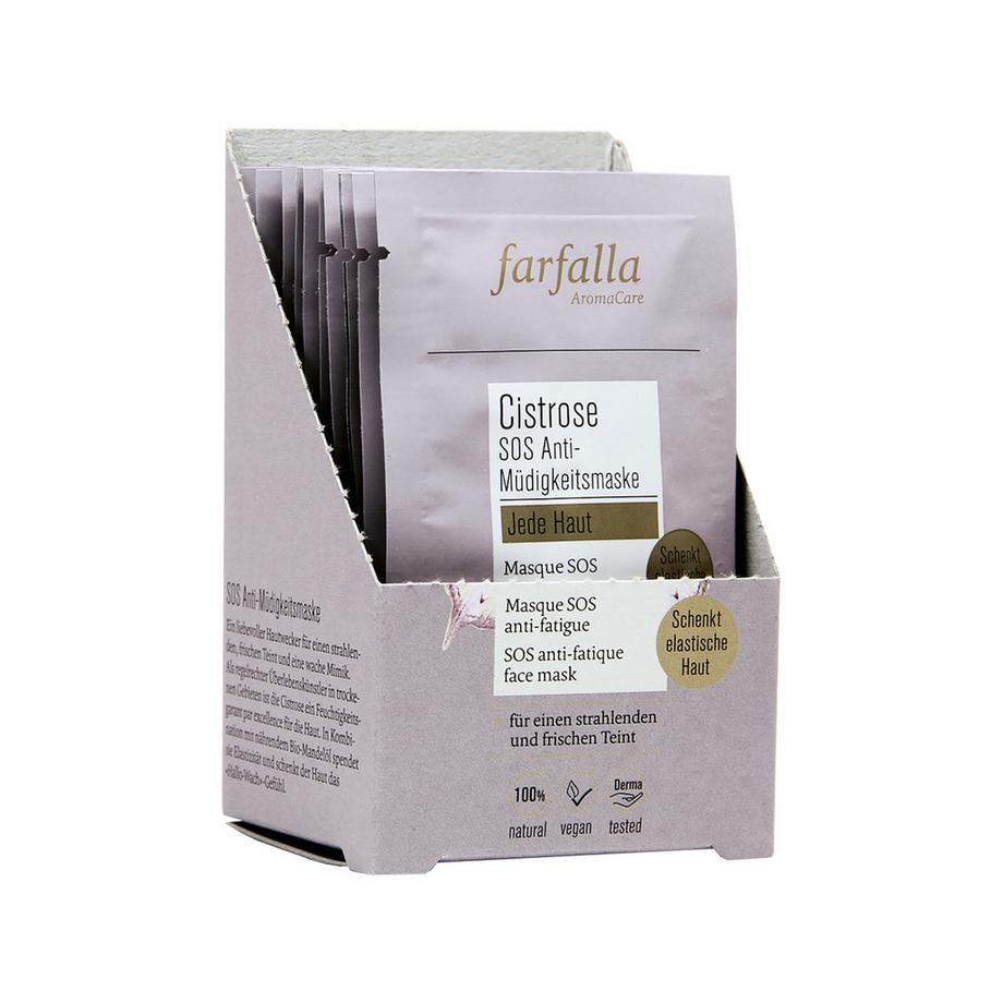 farfalla  Cistrose, Masque SOS anti-fatigue 