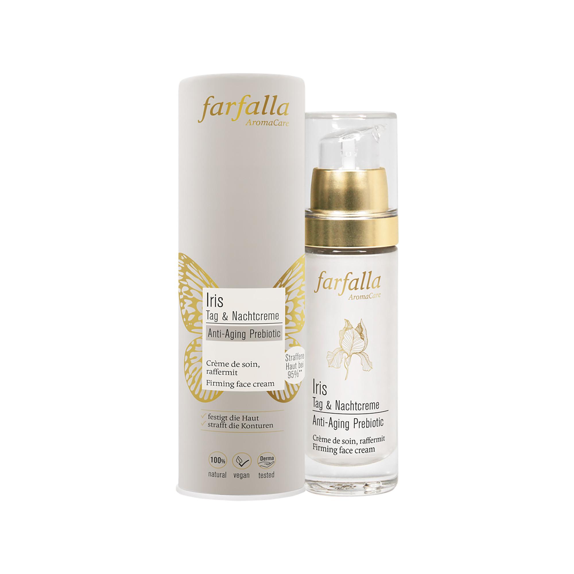 farfalla  Iris Anti-Ageing Tag & Nachtcreme 