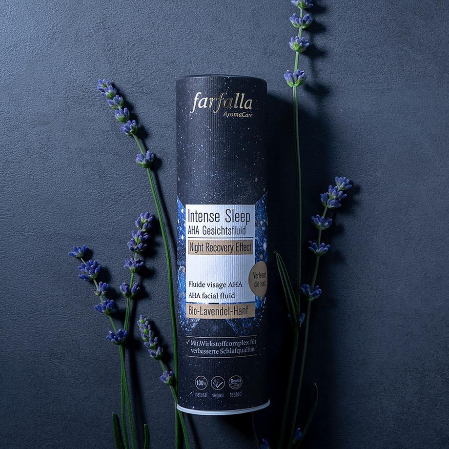 farfalla  Intense Sleep AHA facial fluid 