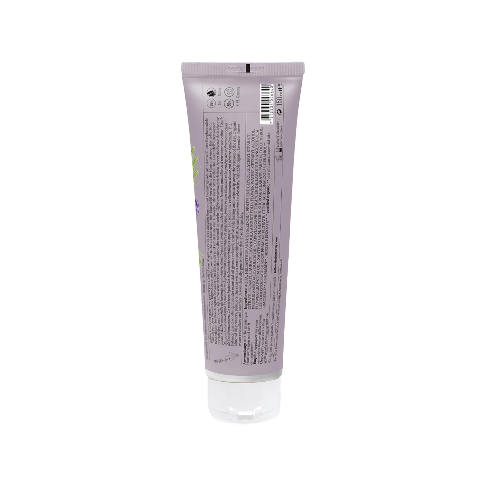 farfalla  Lozione corpo relax alla lavanda di montagna 