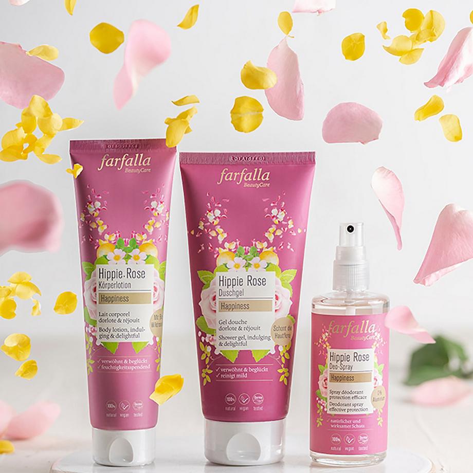 farfalla  Hippie rose Happiness Körperlotion 