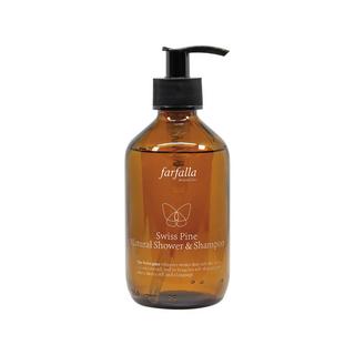 farfalla  Swiss Pine Natural Shower & Shampoo 