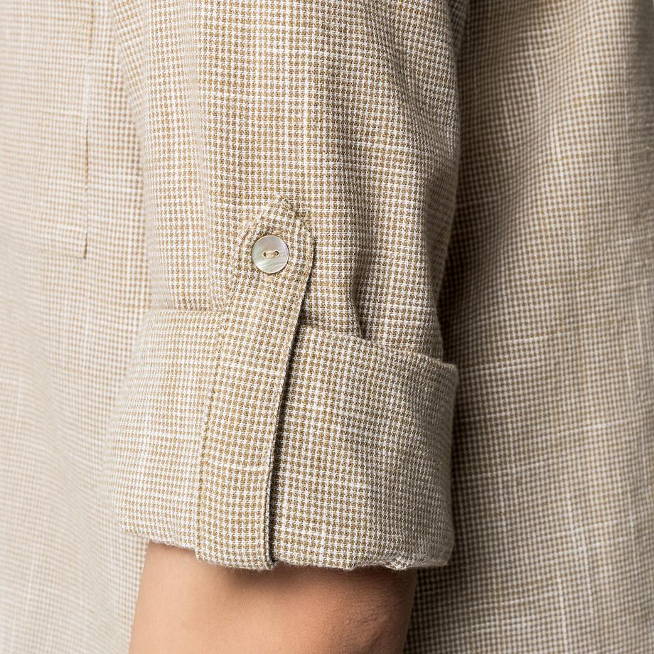 Manor Woman Bluse mit V-Ausschnitt  