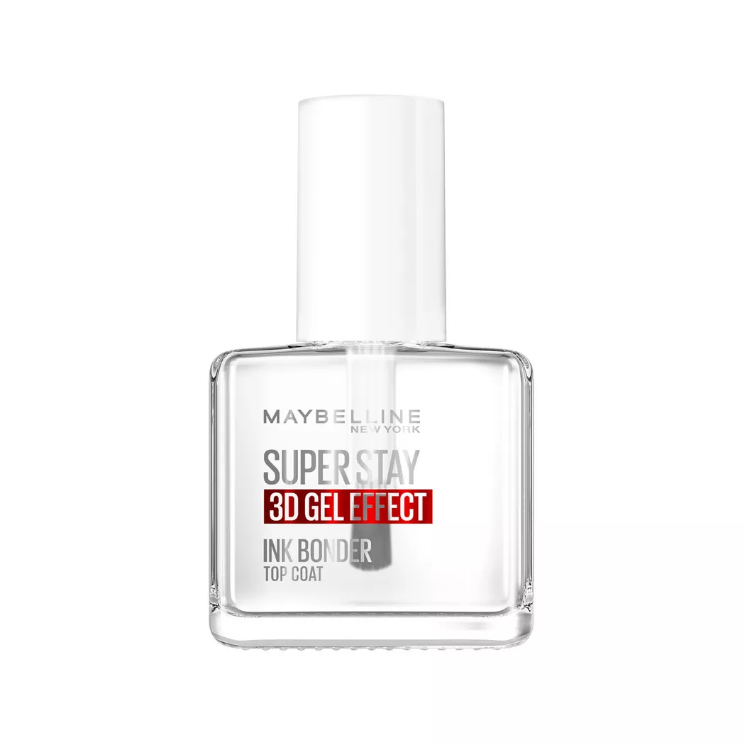 Maybelline - Super Stay 3D Gel Effect Top Coat, 12 ml, Transparent