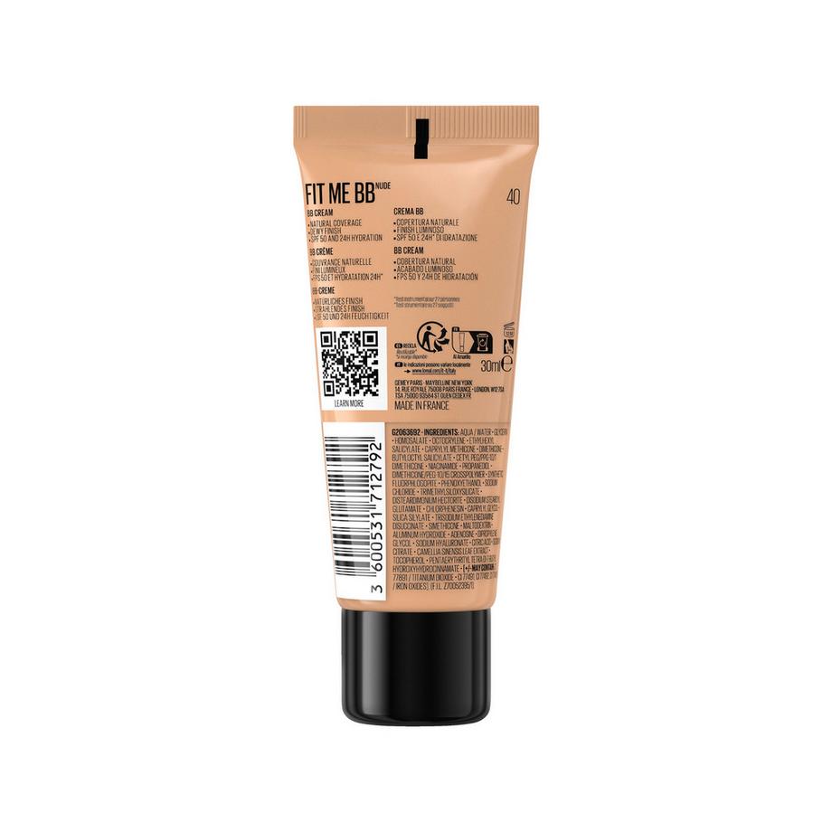 MAYBELLINE  Fit me Nude BB Cream 