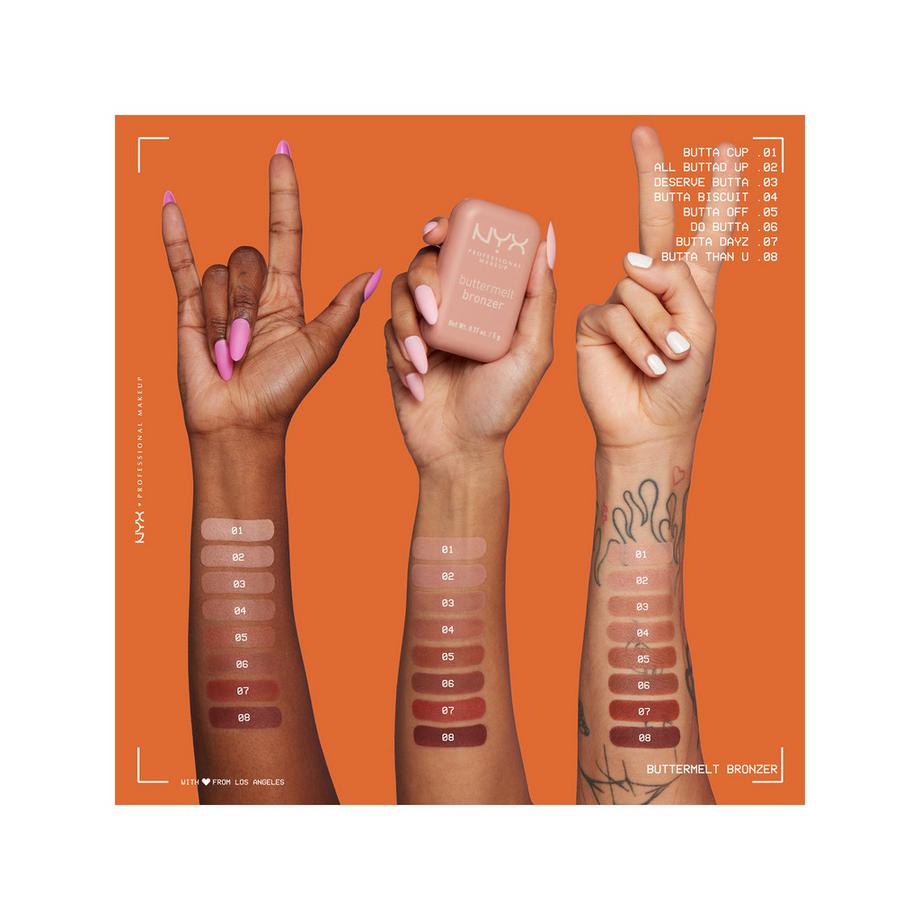 NYX-PROFESSIONAL-MAKEUP  Buttermelt Bronze Bronzer  