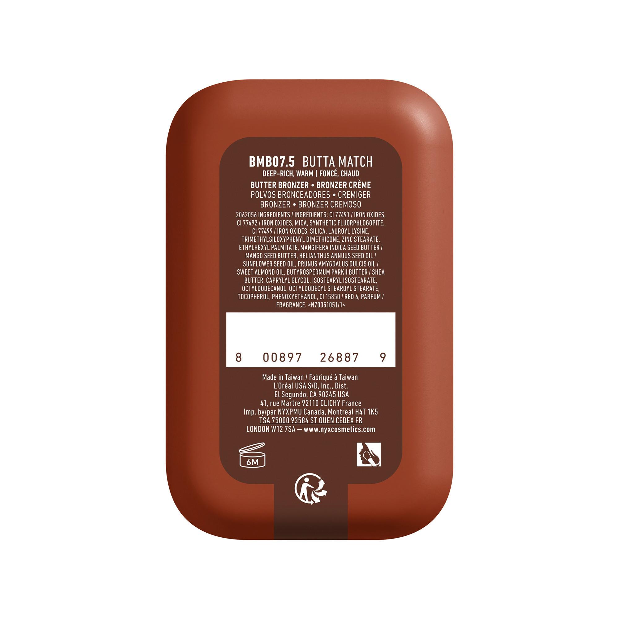 NYX-PROFESSIONAL-MAKEUP  Buttermelt Bronze Bronzer 