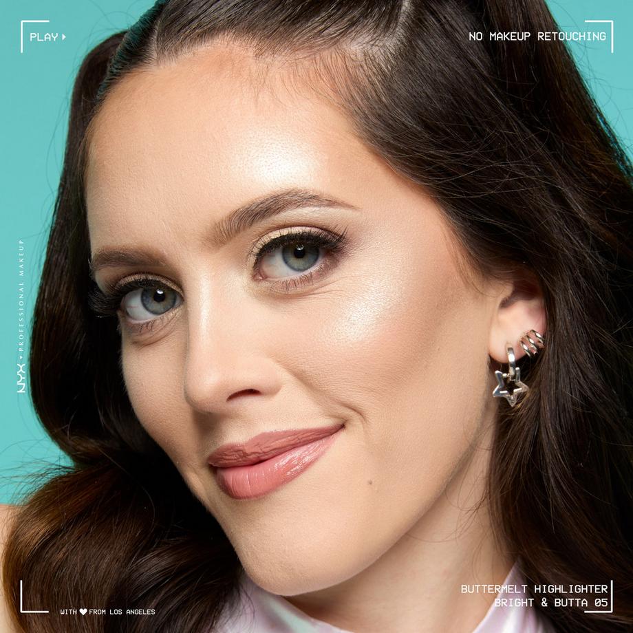 NYX-PROFESSIONAL-MAKEUP  Buttermelt Highlighter  