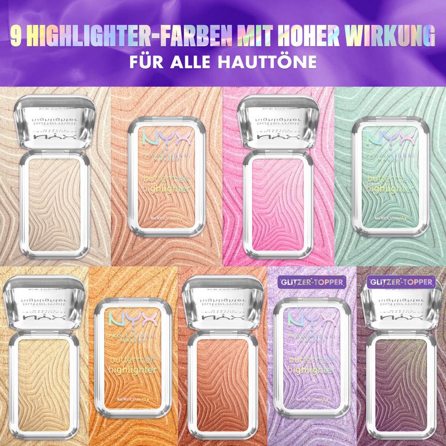 NYX-PROFESSIONAL-MAKEUP  Buttermelt Highlighter  