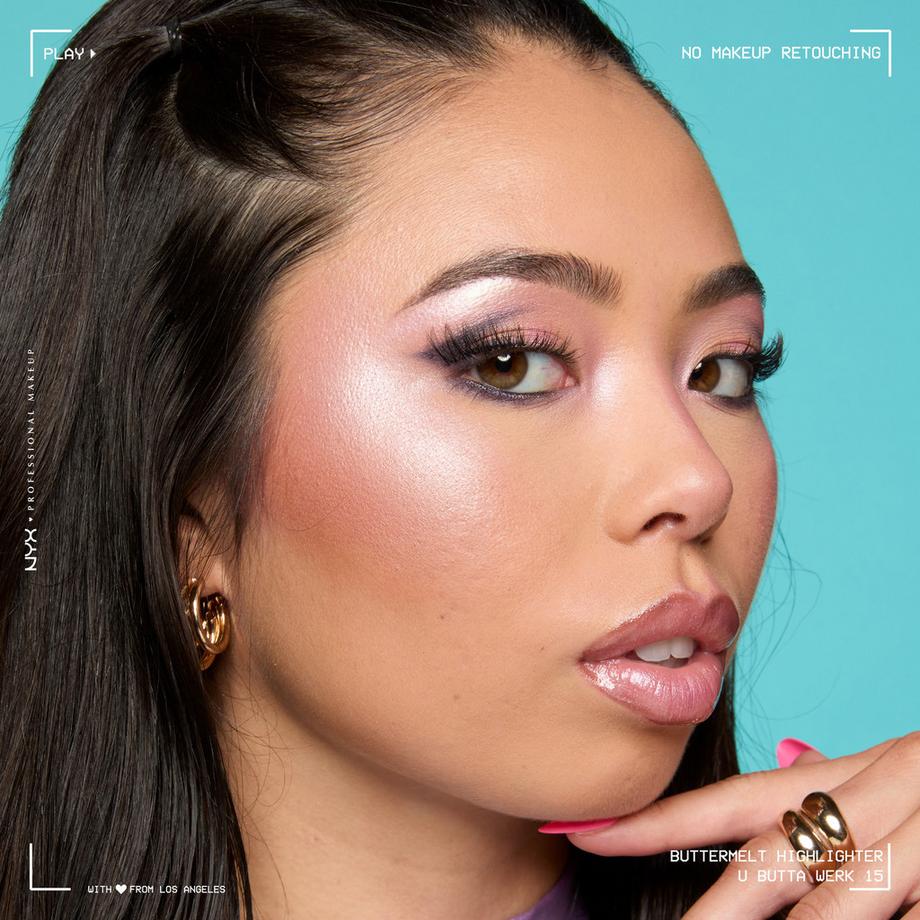 NYX-PROFESSIONAL-MAKEUP  Buttermelt Highlighter  