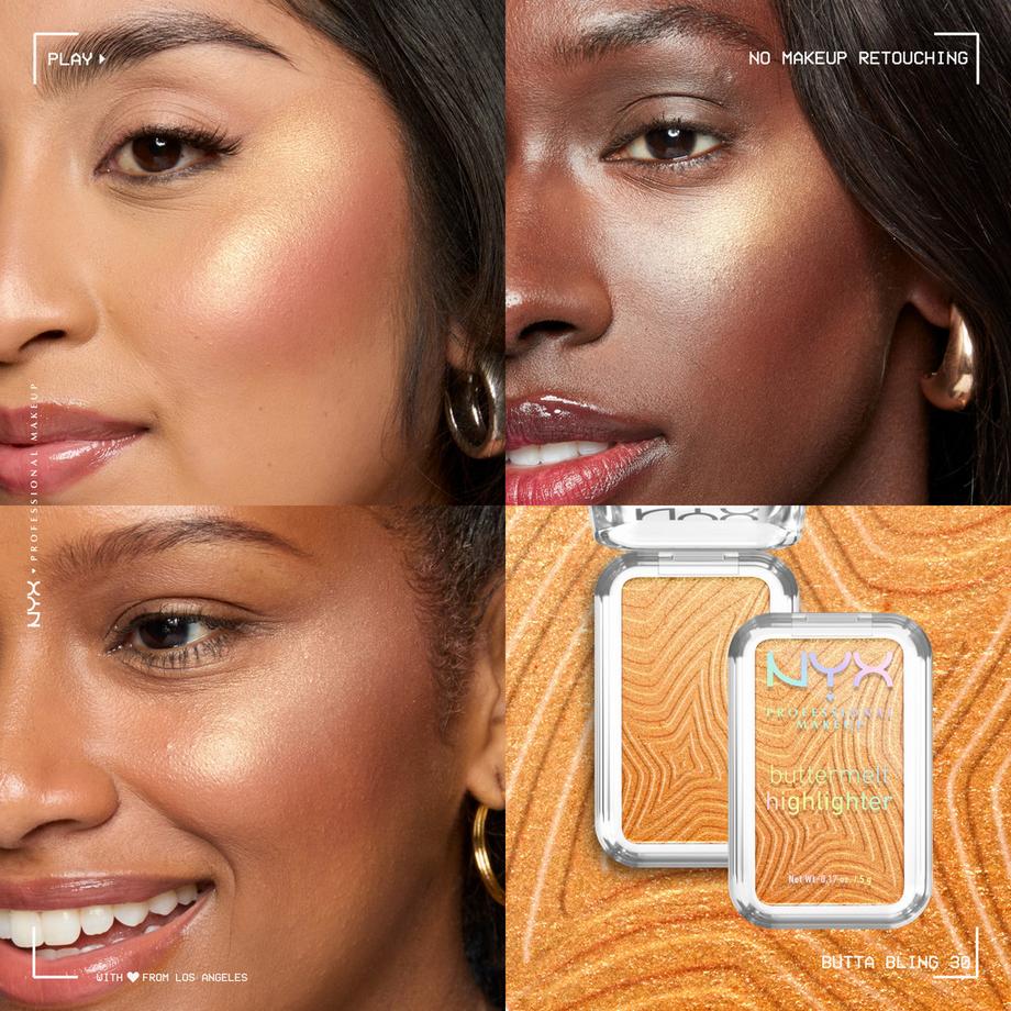 NYX-PROFESSIONAL-MAKEUP  Buttermelt Highlighter  