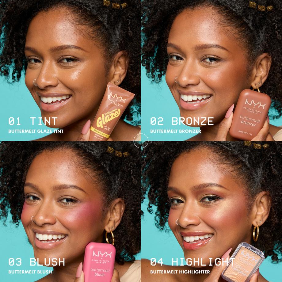 NYX-PROFESSIONAL-MAKEUP  Buttermelt Highlighter  