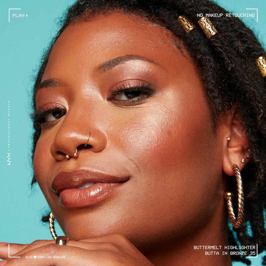 NYX-PROFESSIONAL-MAKEUP  Buttermelt Highlighter  