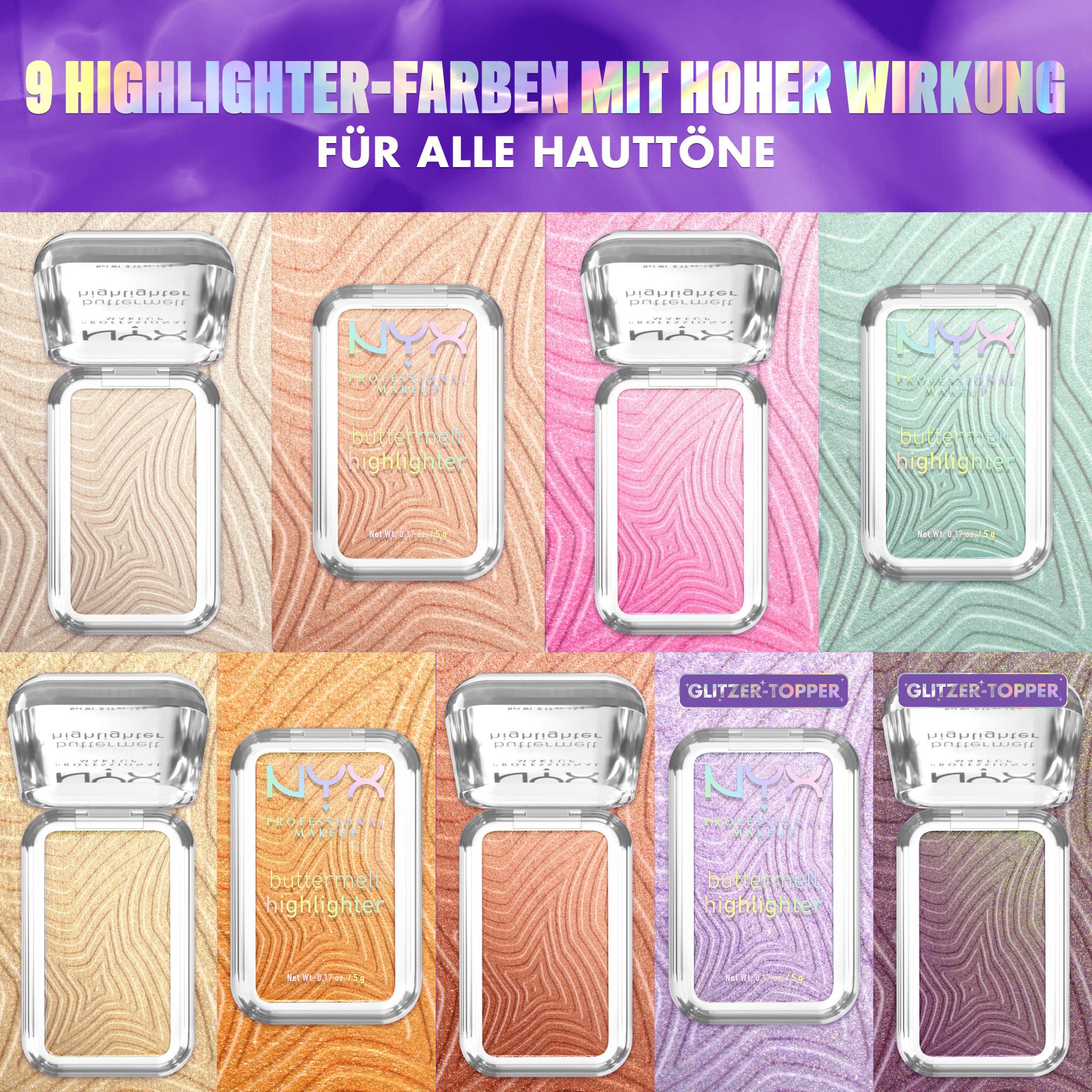 NYX-PROFESSIONAL-MAKEUP  Buttermelt Highlighter  