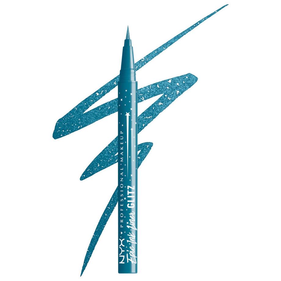 NYX-PROFESSIONAL-MAKEUP  Epic Ink Liner Jeanz Glitz 