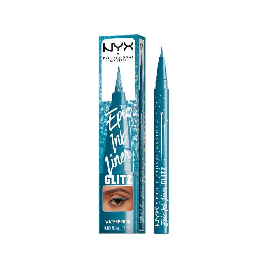 NYX-PROFESSIONAL-MAKEUP  Epic Ink Liner Jeanz Glitz 