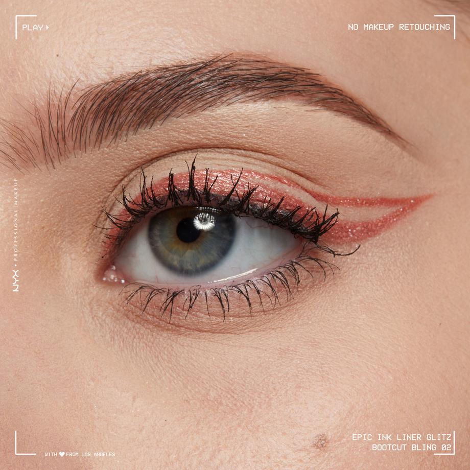 NYX-PROFESSIONAL-MAKEUP  Epic Ink Liner Jeanz Glitz 