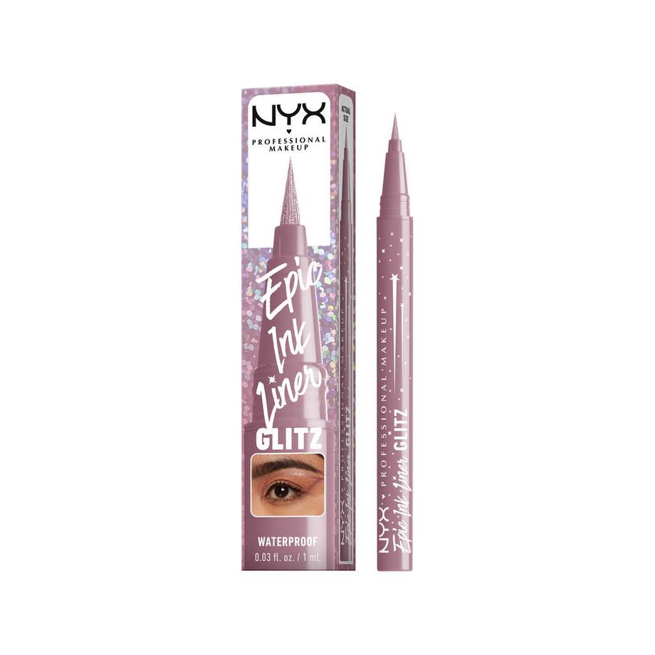 NYX-PROFESSIONAL-MAKEUP  Epic Ink Liner Jeanz Glitz 