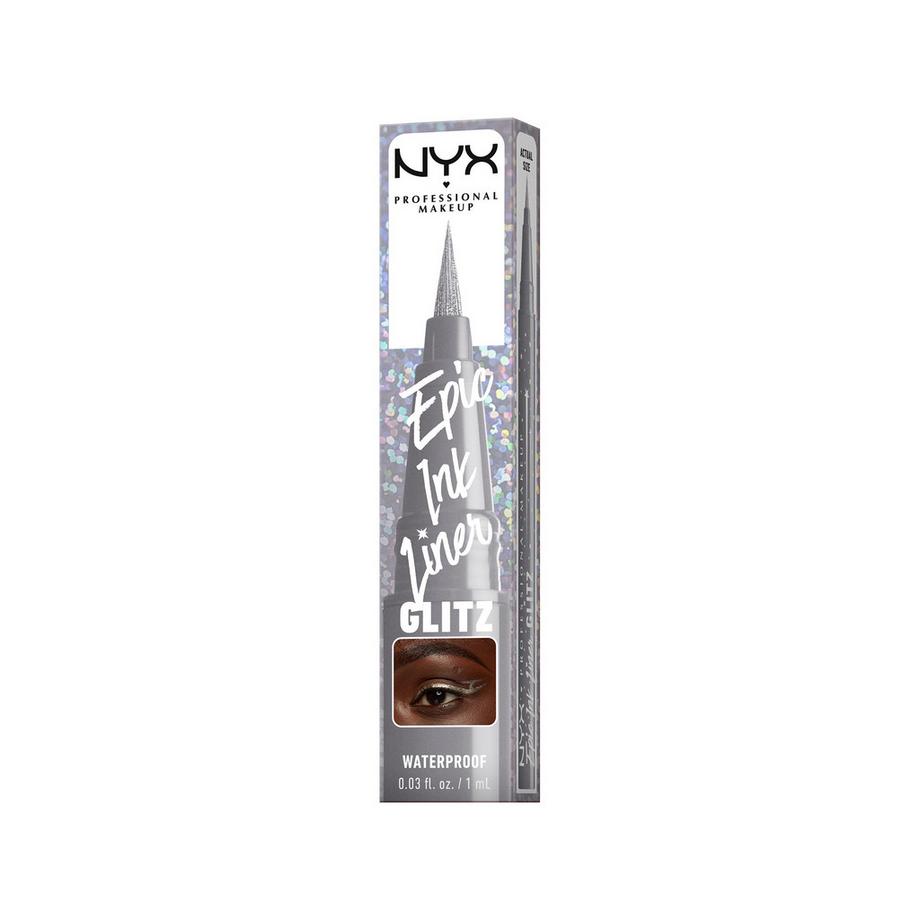 NYX-PROFESSIONAL-MAKEUP  Epic Ink Liner Jeanz Glitz 