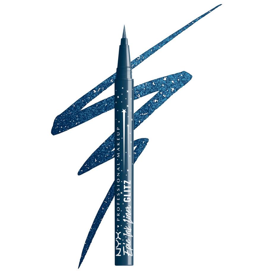 NYX-PROFESSIONAL-MAKEUP  Epic Ink Liner Jeanz Glitz 