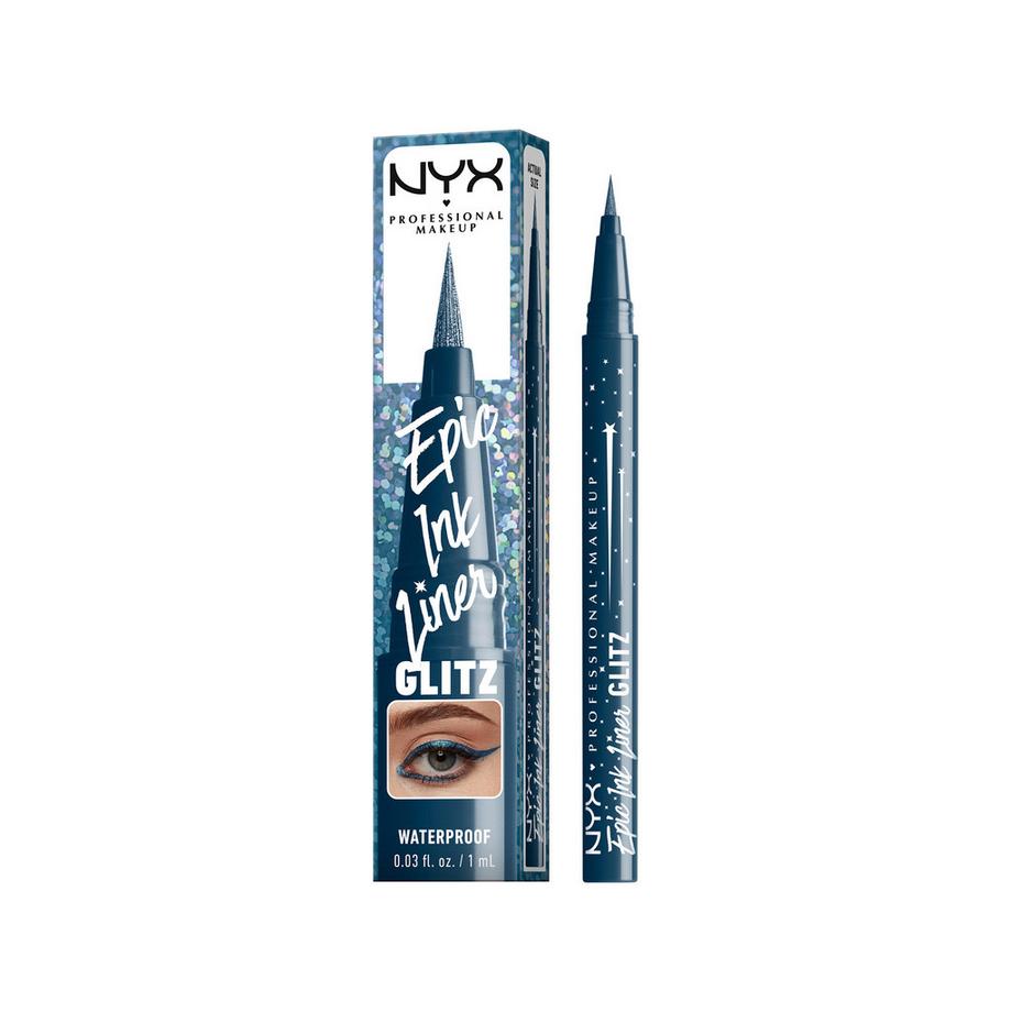 NYX-PROFESSIONAL-MAKEUP  Epic Ink Liner Jeanz Glitz 