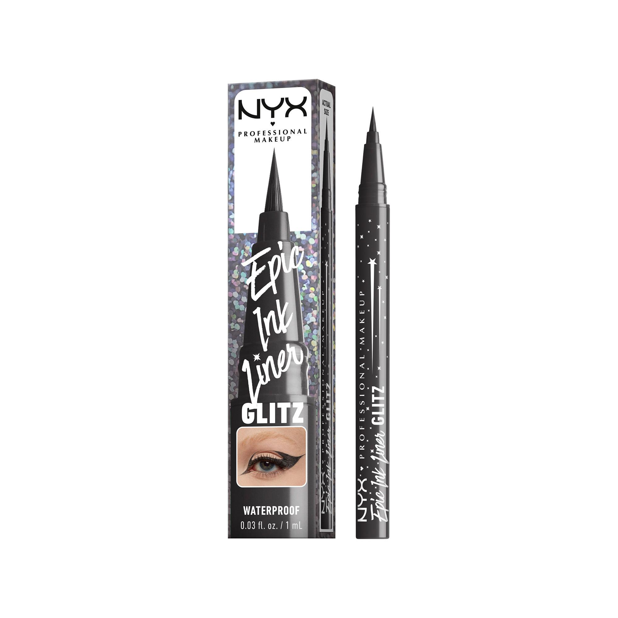 NYX-PROFESSIONAL-MAKEUP  Epic Ink Liner Jeanz Glitz 