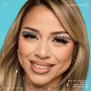 NYX-PROFESSIONAL-MAKEUP  Epic Ink Liner Jeanz Glitz 