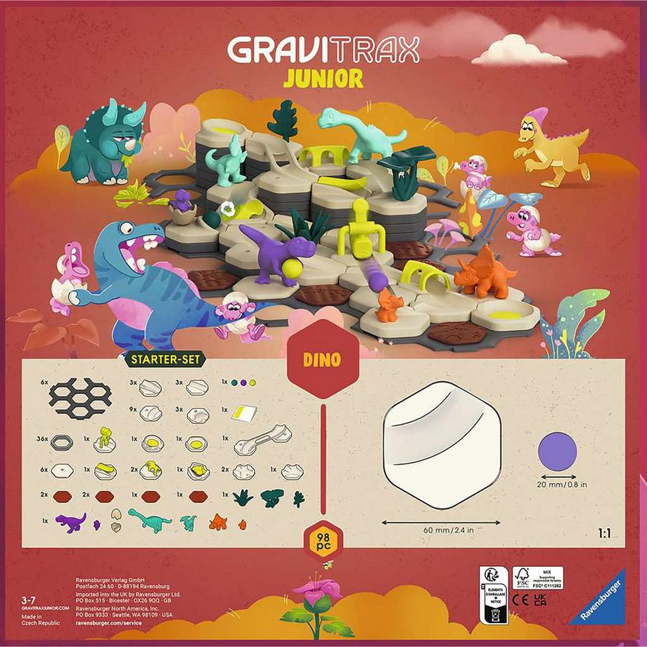 Ravensburger  GraviTrax Junior Starter-Set L Dino 