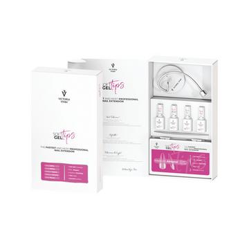 Soft Gel Tips Medium Almond Kit