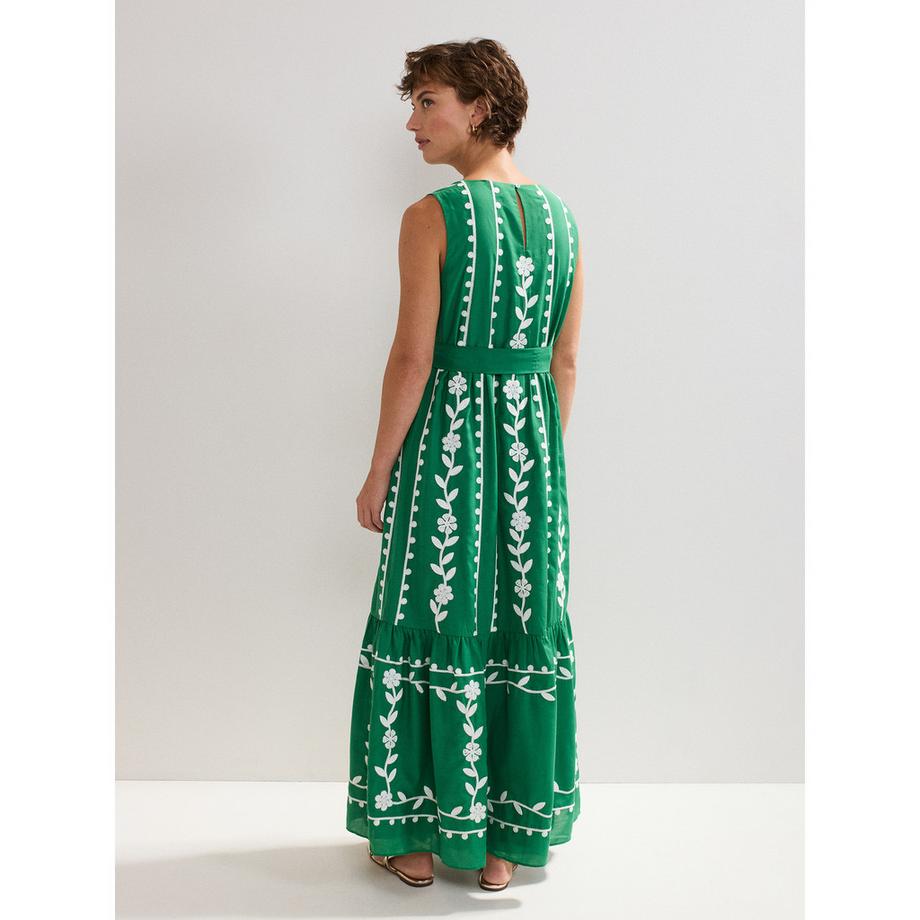 Phase Eight Ida Blumen Ärmelloses Maxikleid  