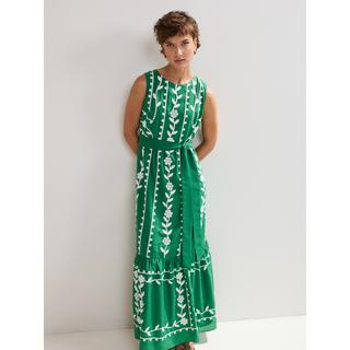 Phase Eight Ida Blumen Ärmelloses Maxikleid  