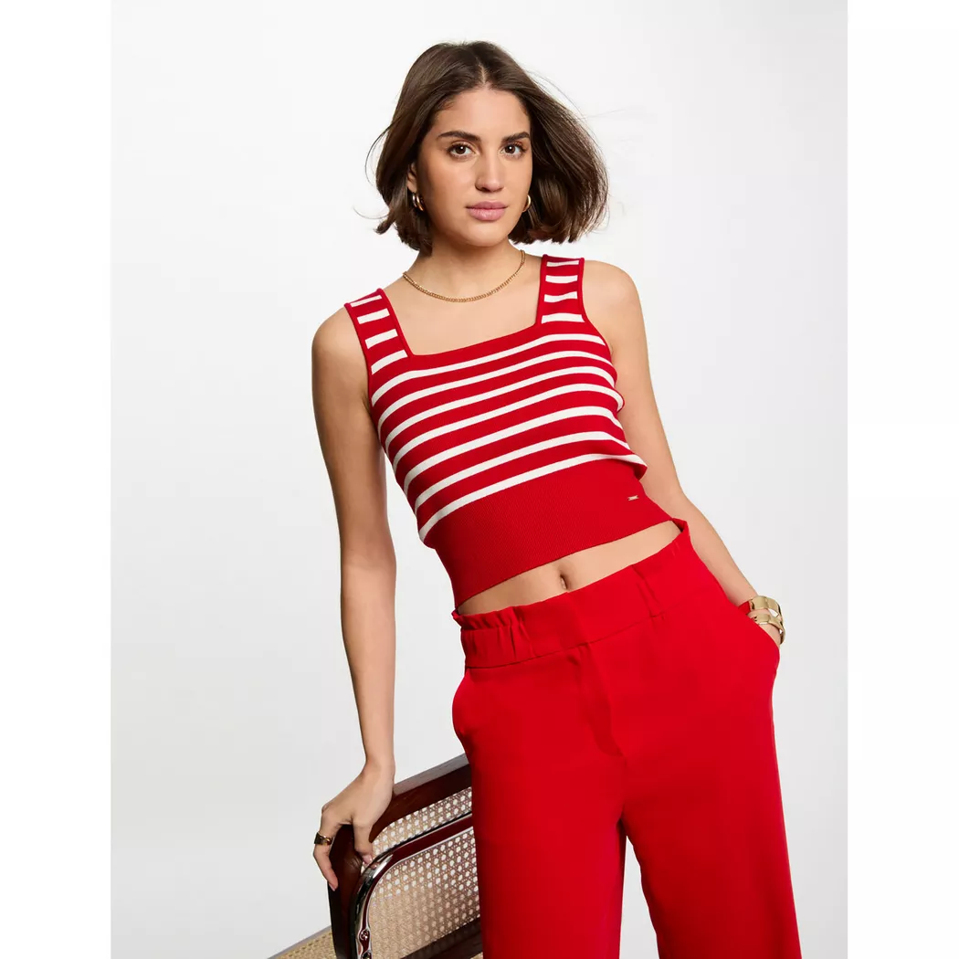 Morgan - Pullover, für Damen, Rot, Größe XS
